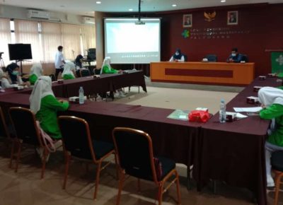 Kunjungan Mahasiswa STIKES Abdurahman ke LKTM Palembang