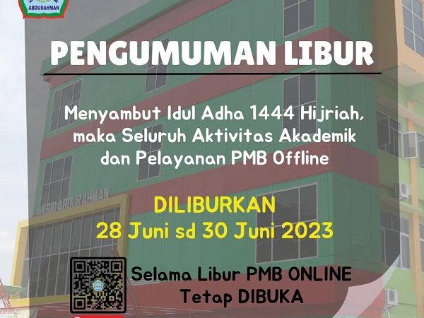 Pengumuman Libur Idul Adha 1444 Hijriah