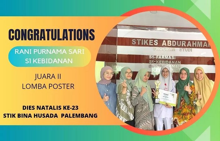 Selamat Rani Purnama Sari Juara II Lomba Poster