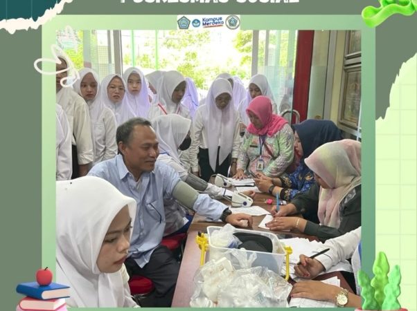 Deteksi Dini Faktor Risiko PTM Kerjasama Puskesmas Sosial