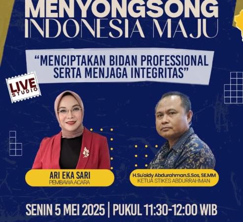 Live Studio TVRI Palembang “Menciptakan Bidan Profesional Serta Menjaga Integritas”