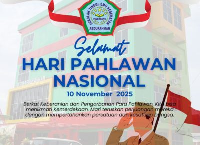 Selamat Memperingati Hari Pahlawan Nasional