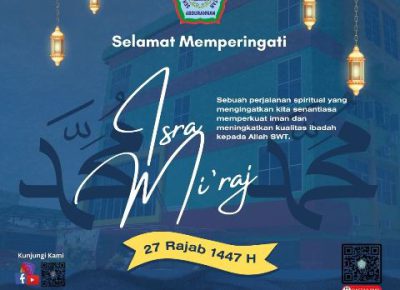 Selamat Memperingati Isra Mi’raj 27 Rajab 1447 Hijriah