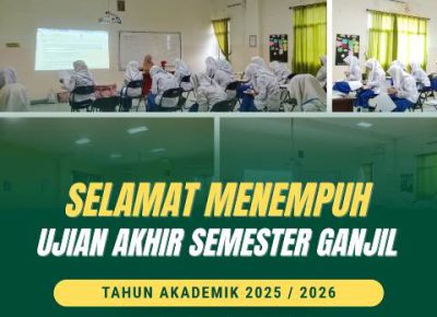 Pelaksanaan Ujian Akhir Semester Ganjil TA 2025/2026