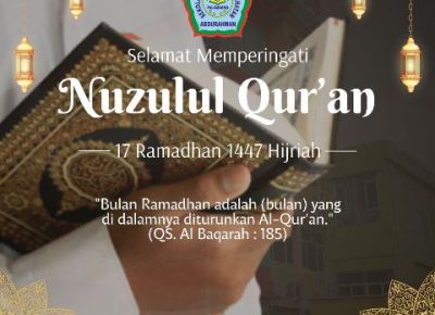 Nuzulul Quran 17 Ramadhan 1447 Hijriah