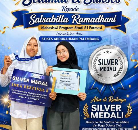 Selamat dan Sukses Atas Prestasi Salsabilla Ramadhani Raih Medali Perak