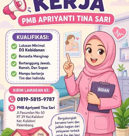 Dibutuhkan Segera Bidan!